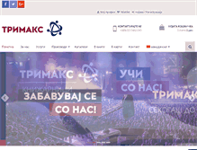 Tablet Screenshot of 3maks.com